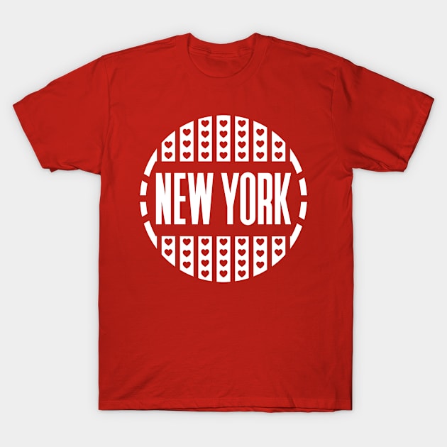 New York T-Shirt by colorsplash